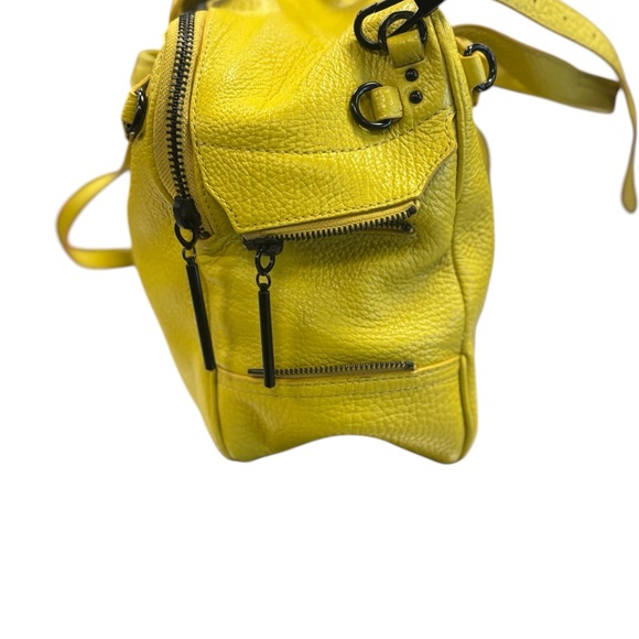 Yellow Leather Handbag - Picture 2 of 5